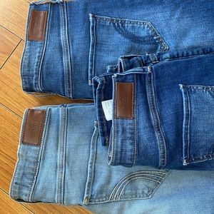 ❌❌SOLD Bundle of 3 Hollister jeans (size 5R)❌❌